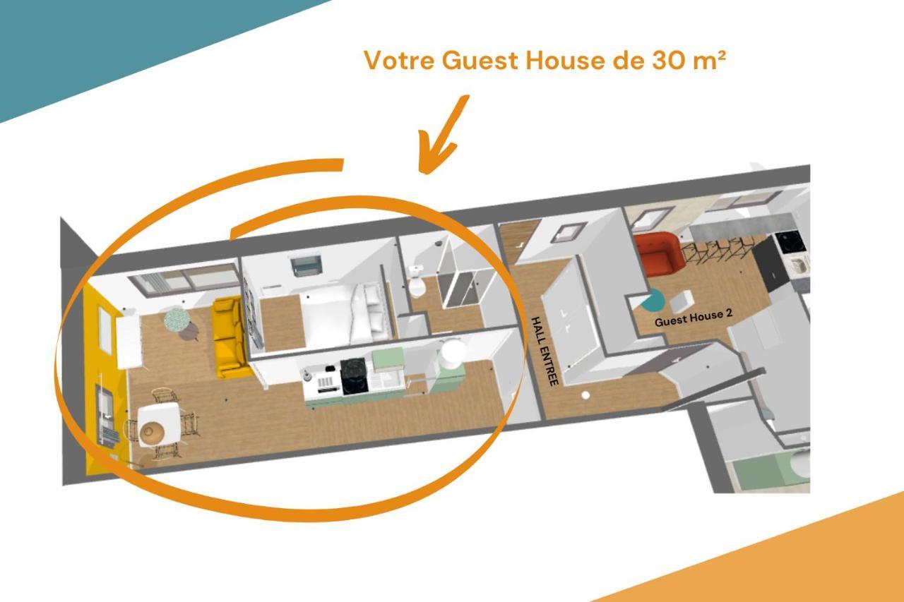 Kasa Home - Calme, Cosy, Wifi & Netflix Saint-Martin-la-Plaine Exteriör bild